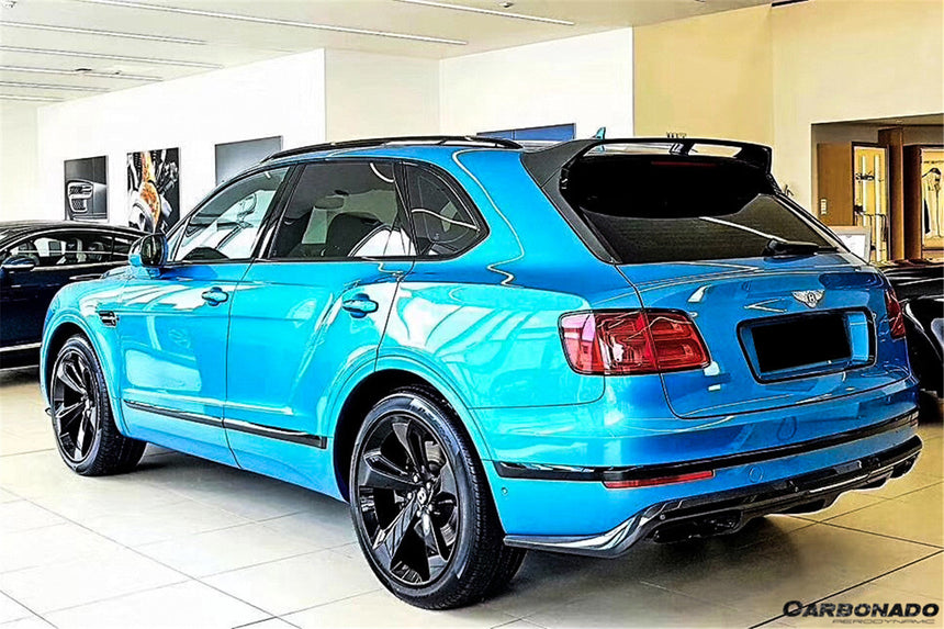2016-2019 Bentley Bentayga OD Style Carbon Fiber Rear Lip