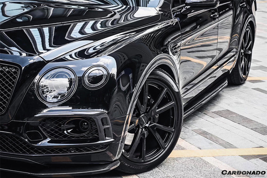 2016-2019 Bentley Bentayga OD Style Carbon Fiber Front Lip