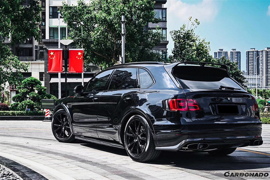 2016-2019 Bentley Bentayga OD Style Carbon Fiber Rear Lip