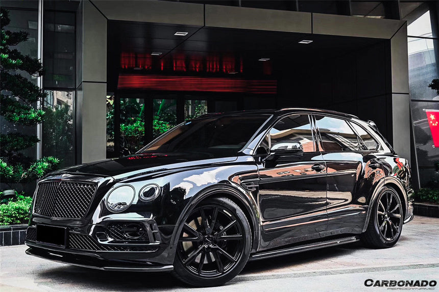 2016-2019 Bentley Bentayga OD Style Carbon Fiber Front Lip