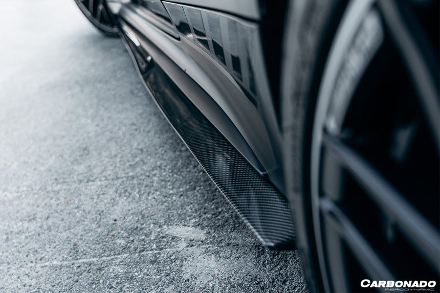 2015-2021 Mercedes Benz C-Class W205 Coupe PS Style Side Skirts