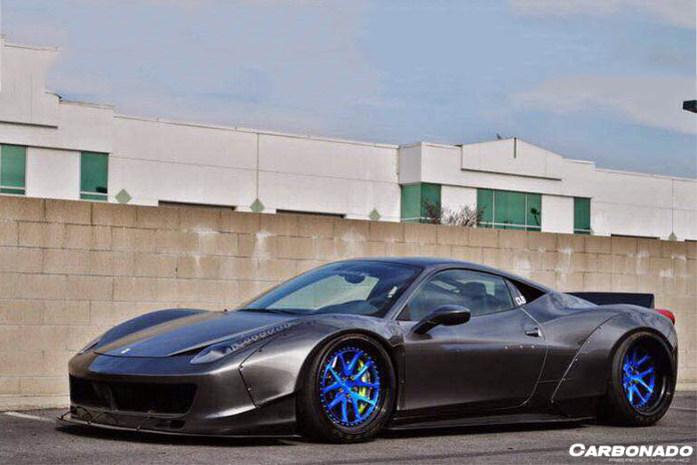 2010-2015 Ferrari 458 Coupe/Spyder DE Style Wide Fender