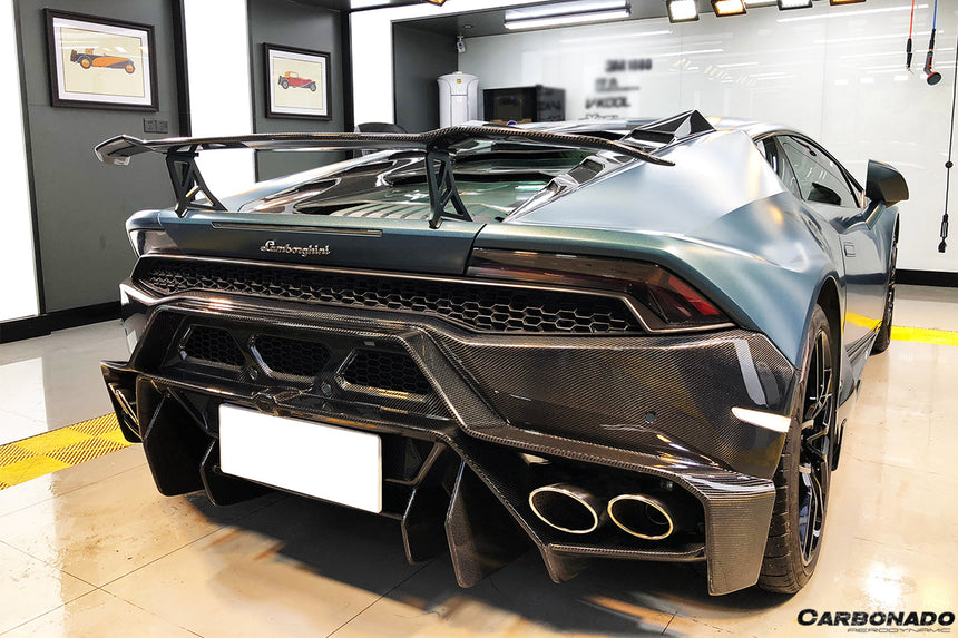 2015-2020 Lamborghini Huracan LP610/LP580 VRS Style Carbon Fiber Trunk Spoiler