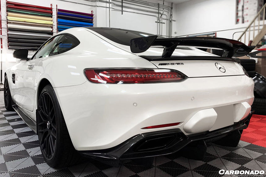 2015-2020 Mercedes Benz AMG GT/GTS/GTC RZS Style Carbon Fiber Trunk Spoiler