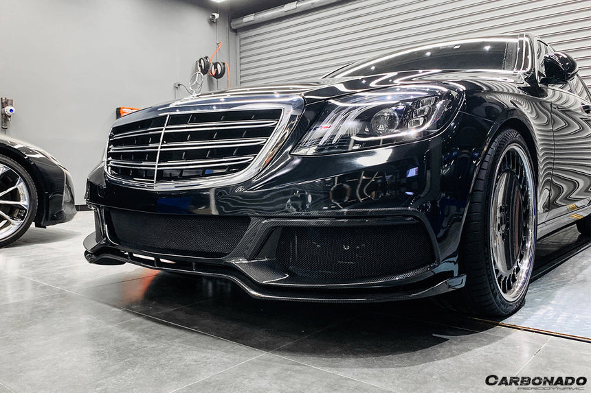 2017-2020 Mercedes Benz W222 Sedan BRS-2019 Style Front Bumper