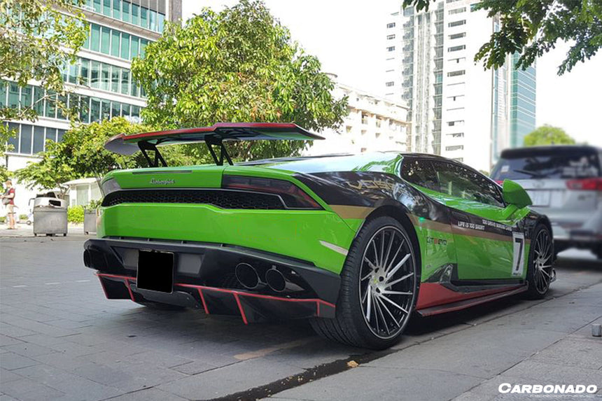 2015-2020 Lamborghini Huracan LP610/LP580 RZS Style Carbon Fiber Trunk Spoiler
