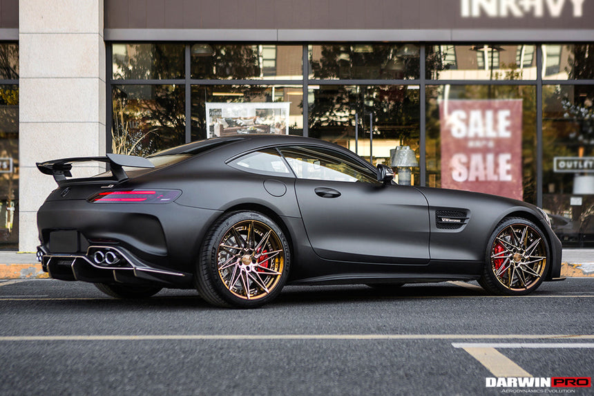 2017-2021 Mercedes Benz AMG GT/GTS IMP Performance Partial Carbon Fiber Rear Bumper w/ Diffuser