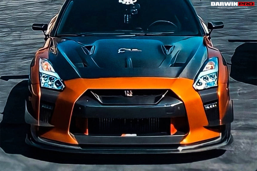 2017-2022 Nissan GTR R35 EBA  Carbon Fiber Grill