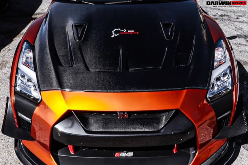 2017-2022 Nissan GTR R35 EBA  Carbon Fiber Grill