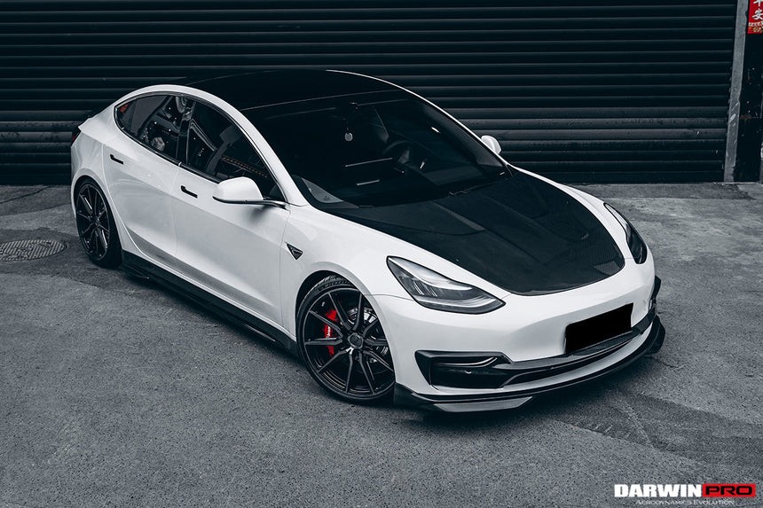 2017-2023 Tesla Model 3 IMP Performance Carbon Fiber Middle Front Lip