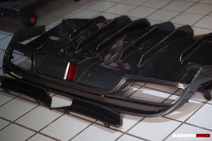 2015-2021 Mercedes Benz W205 C63/S AMG Sedan IMP Performance Carbon Fiber Rear Diffuser