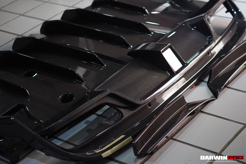 2015-2021 Mercedes Benz W205 C63/S AMG Sedan IMP Performance Carbon Fiber Rear Diffuser