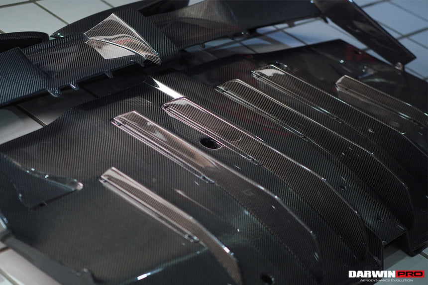 2015-2021 Mercedes Benz W205 C63/S AMG Sedan IMP Performance Carbon Fiber Rear Diffuser