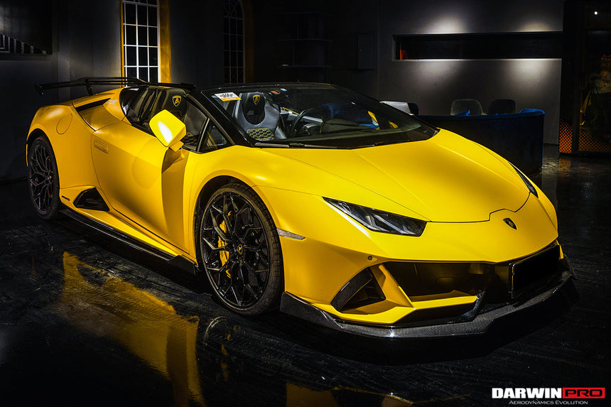 2019-2022 Lamborghini Huracan EVO OD Style Dry Carbon Side Skirts
