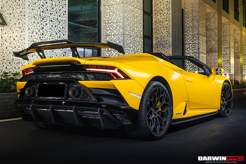 2019-2022 Lamborghini Huracan EVO OD Style Dry Carbon Side Skirts