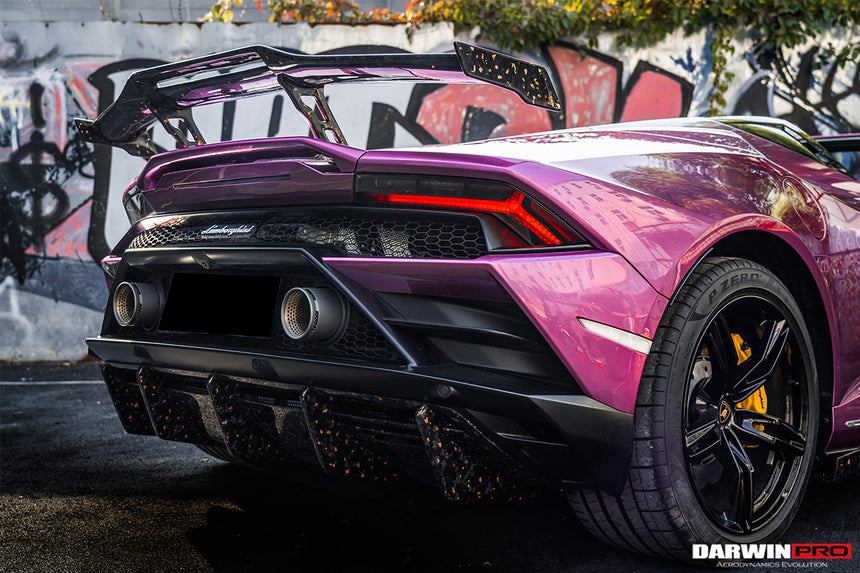 2019-2022 Lamborghini Huracan EVO OD Style Dry Carbon Rear Diffuser