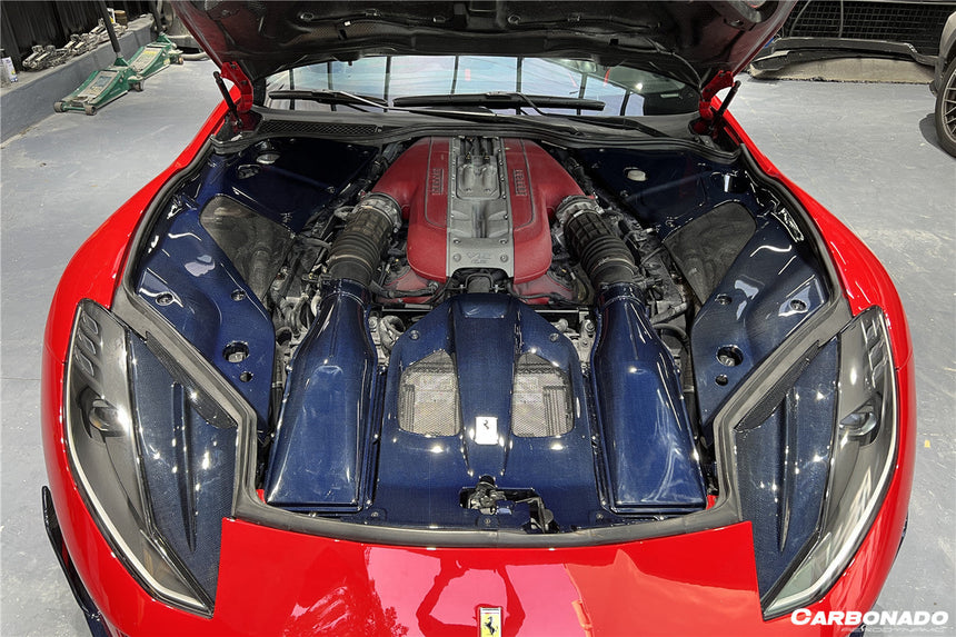 2018-UP Ferrari 812 Superfast /GTS OE Style Engine Bay Panels