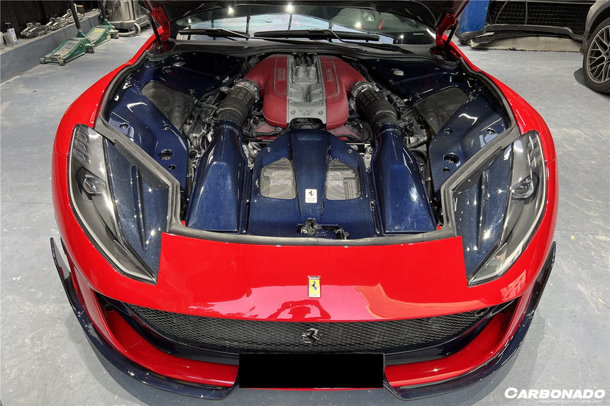 2018-UP Ferrari 812 Superfast /GTS OE Style Engine Bay Panels