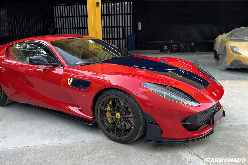 2018-UP Ferrari 812 Superfast /GTS MSY Style Front Bumper Side Vents