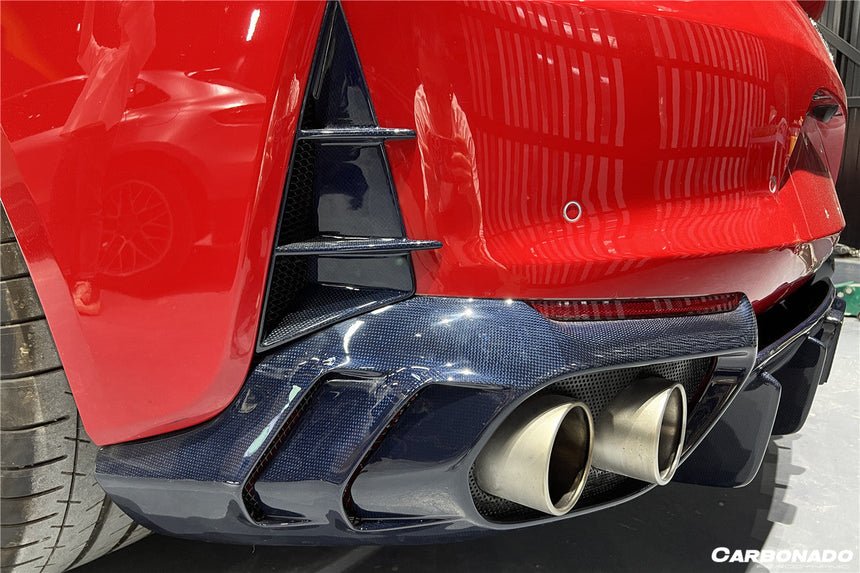 2018-UP Ferrari 812 Superfast MSY Style Rear Diffuser w/ Light