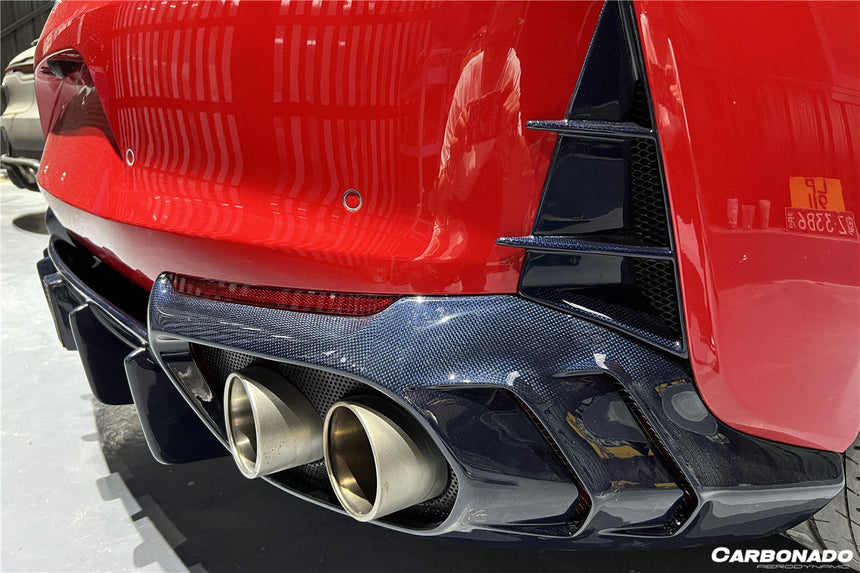 2018-UP Ferrari 812 Superfast /GTS MSY Style Rear Bumper Vents
