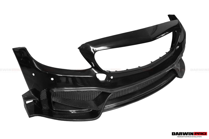 2015-2021 Mercedes Benz W205 C63/S AMG Sedan IMP Performance Partial Carbon Fiber front bumper