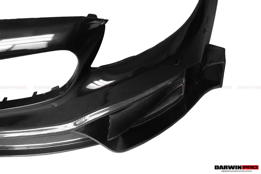 2015-2021 Mercedes Benz W205 C63/S AMG Sedan IMP Performance Partial Carbon Fiber front bumper