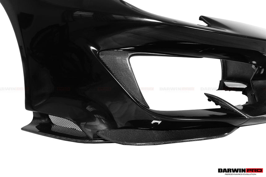 2018-2022 Ferrari 488 Pista Partial Carbon Fiber Front Bumper