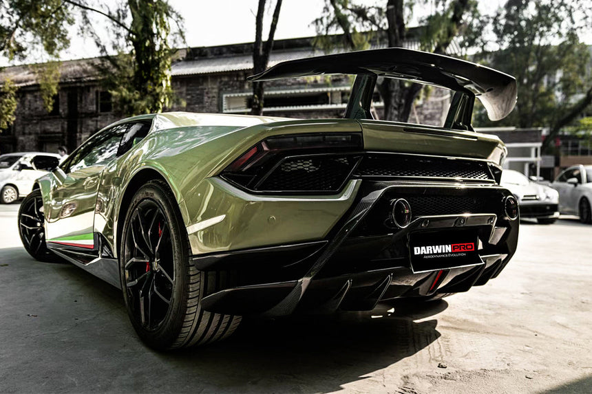 2015-2020 Lamborghini Huracan LP610/LP580 Performante Style Partial Carbon Fiber Aero - Full Kit