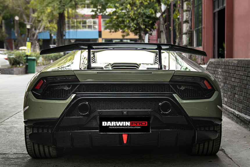 2017-2020 Lamborghini Huracan Performante Dry Carbon Rear Bumper Exhaust Grill