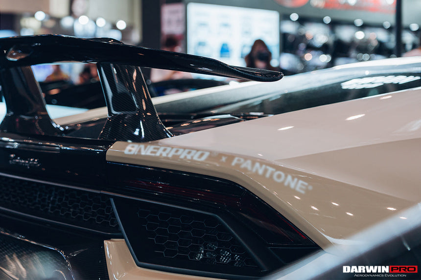 2015-2020 Lamborghini Huracan LP610/LP580 Performante Style Partial Carbon Rear Bumper