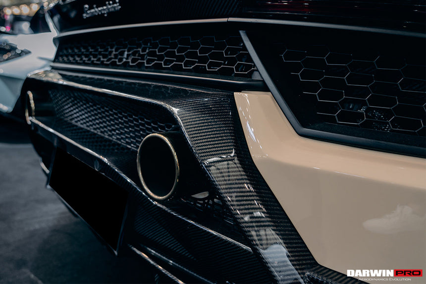 2017-2020 Lamborghini Huracan Performante Dry Carbon Rear Bumper Exhaust Grill