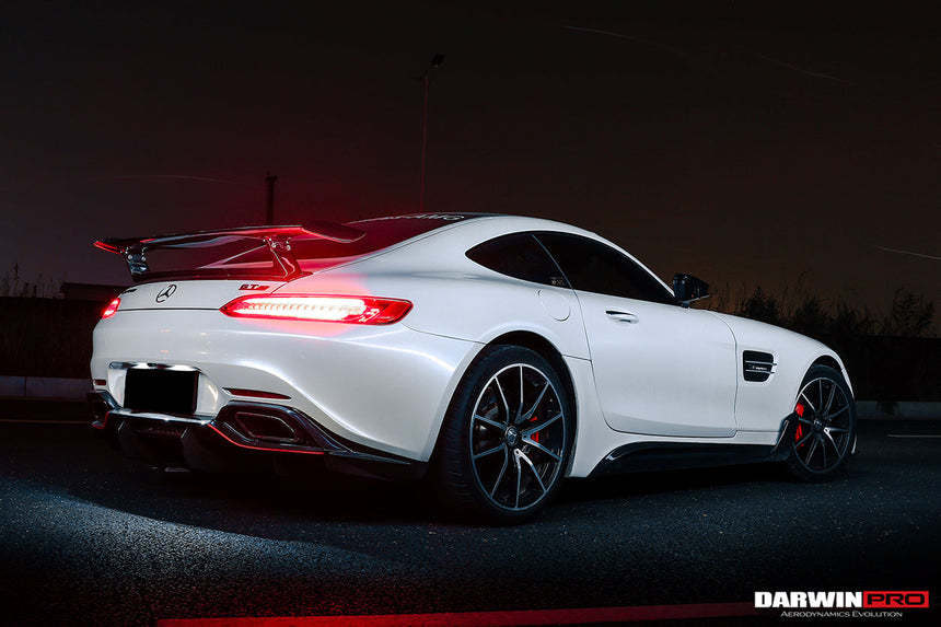 2017-2021 Mercedes Benz AMG GT/GTS IMP Performance Partial Carbon Fiber Rear Bumper w/ Diffuser