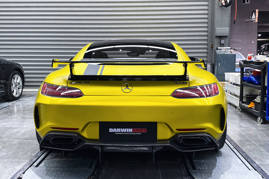 2017-2021 Mercedes Benz AMG GT/GTS IMP Performance Partial Carbon Fiber Rear Bumper w/ Diffuser