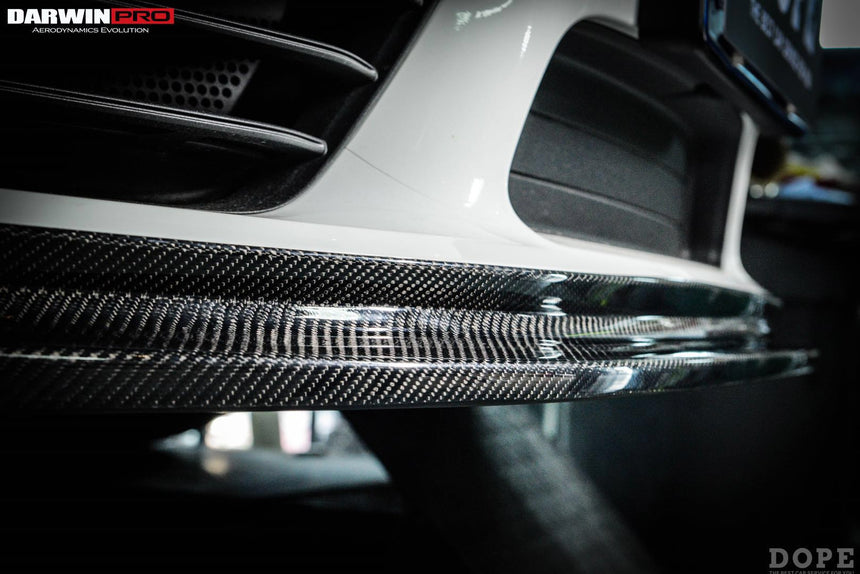2016-2023 Porsche 718 Cayman/Boxster BKSS Style Carbon Fiber Front Lip