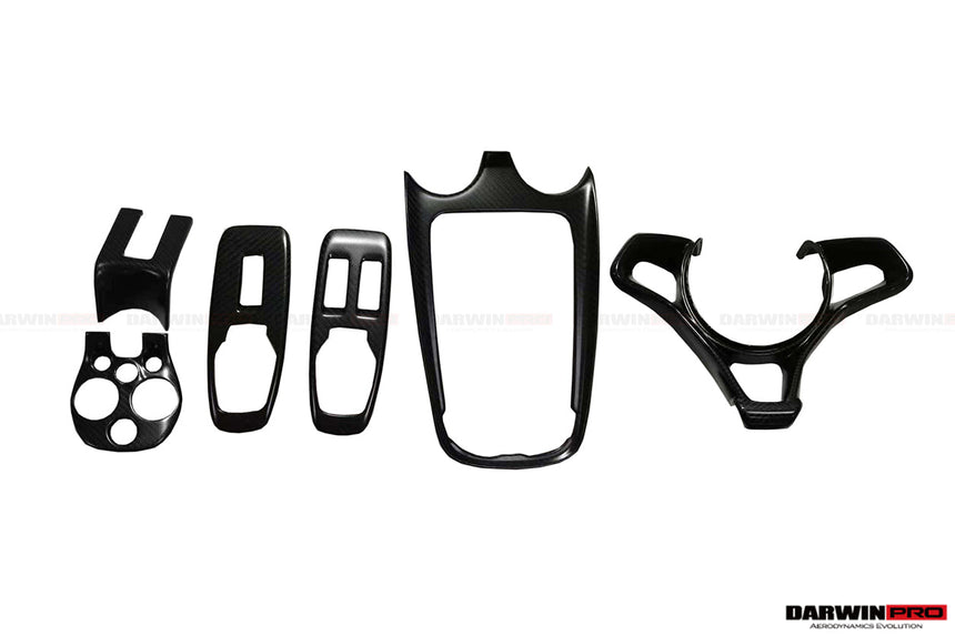 2015-2021 McLaren 540c/570s/570gt/600lt Dry Carbon Fiber Interiors (6pcs)