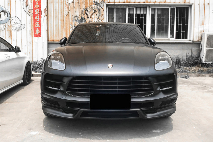2018-2021 Porshe Macan/S TA Style Carbon Fiber Front Lip