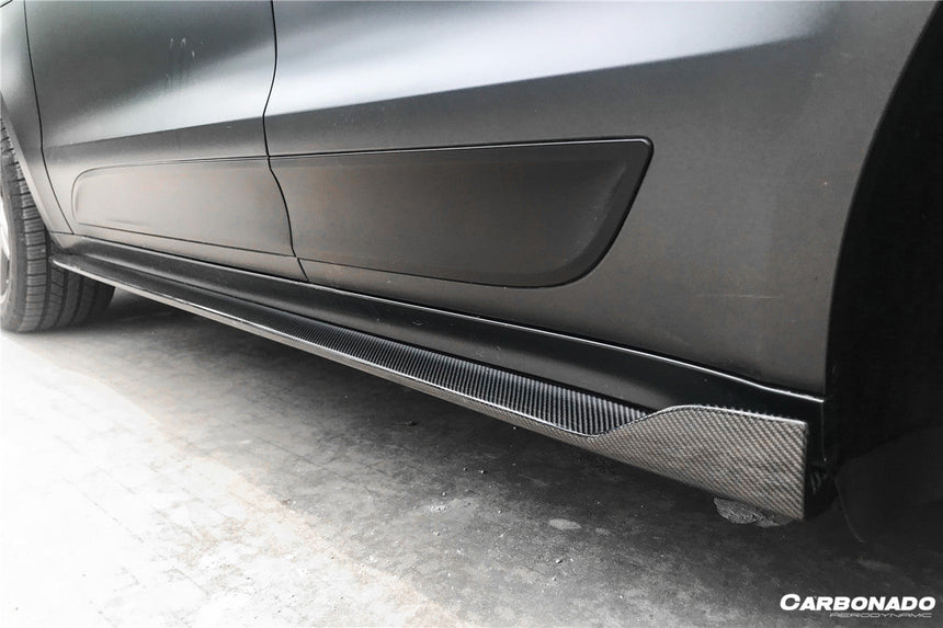 2018-2021 Porshe Macan TA Style Carbon Fiber Side Skirts