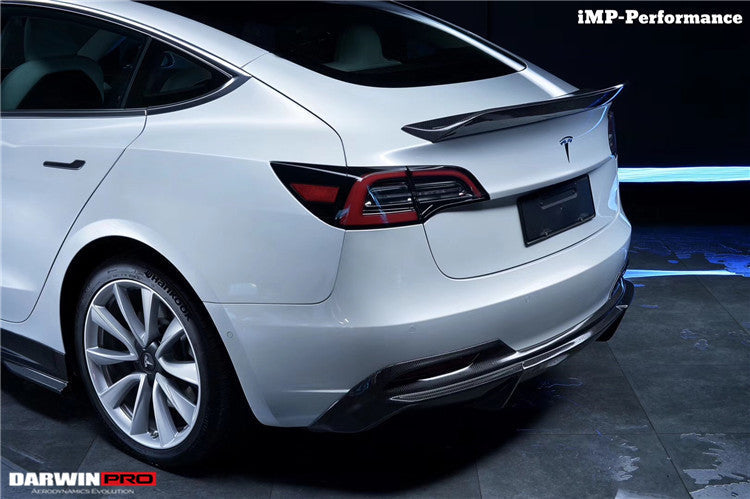 2017-2023 Tesla Model 3 IMP Performance Carbon Fiber Rear Lip
