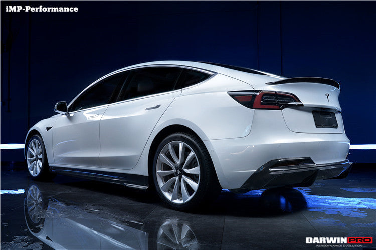2017-2023 Tesla Model 3 IMP Performance Carbon Fiber Rear Lip