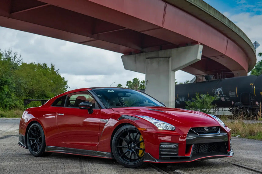 2017-2022 Nissan GTR R35 EBA Nismo Carbon Fiber Front Lip - For Original NISMO Only