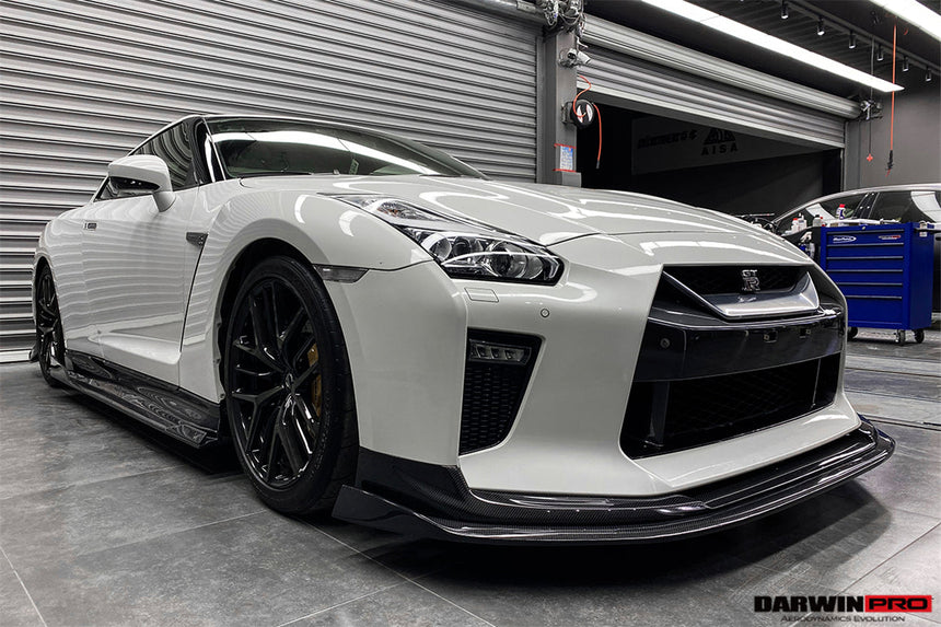 2017-2022 Nissan GTR R35 EBA BKSS Style Carbon Fiber Front Lip