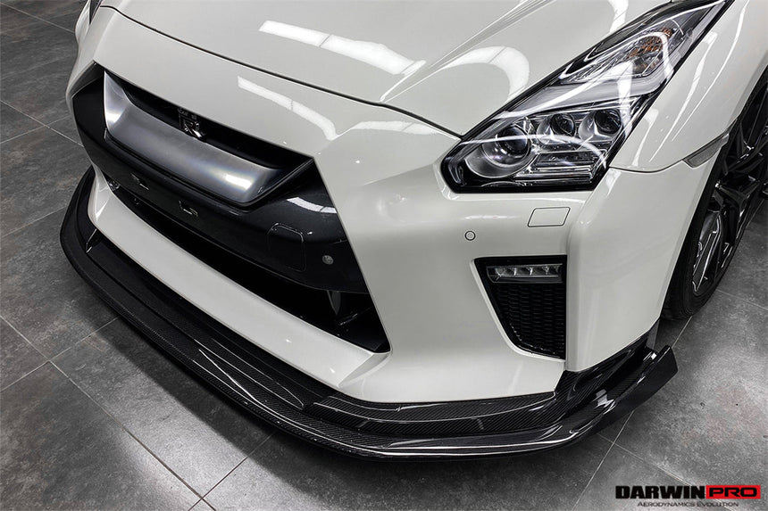 2017-2022 Nissan GTR R35 EBA BKSS Style Carbon Fiber Front Lip