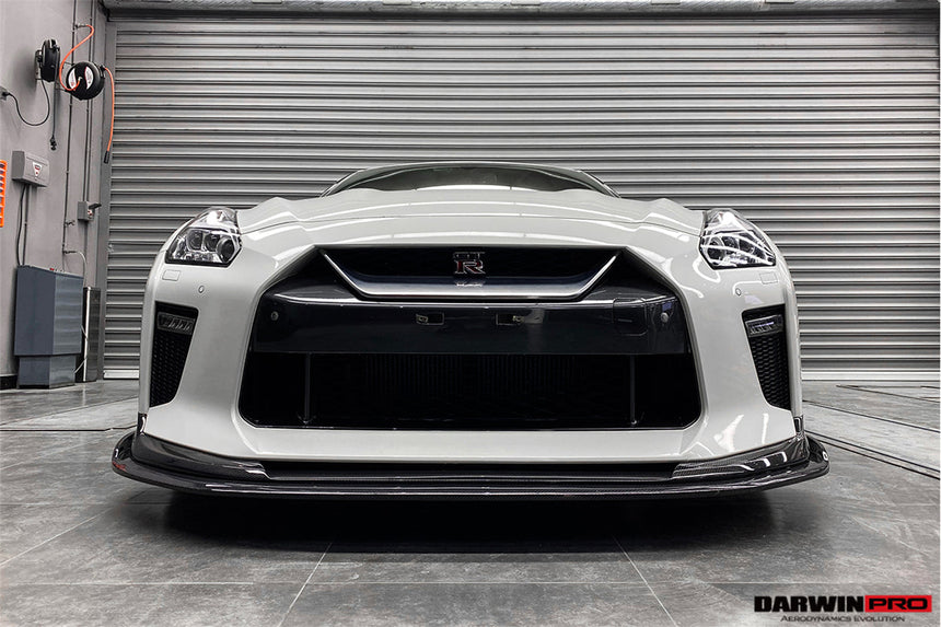 2017-2022 Nissan GTR R35 EBA BKSS Style Carbon Fiber Front Lip
