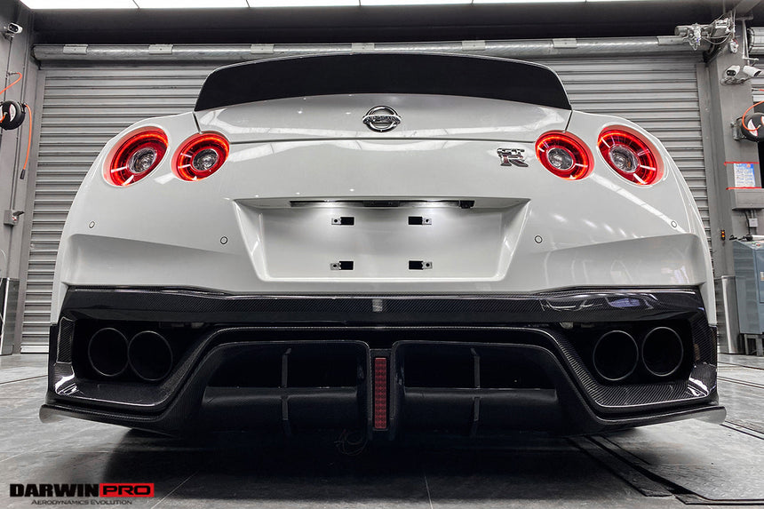 2017-2022 Nissan GTR R35 EBA BKSS Style Carbon Fiber Rear Diffuser