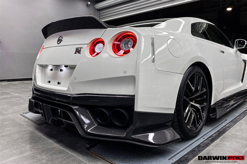 2017-2022 Nissan GTR R35 EBA BKSS Style Carbon Fiber Rear Diffuser