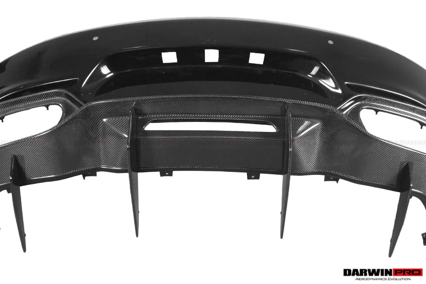 2017-2021 Mercedes Benz AMG GT/GTS IMP Performance Partial Carbon Fiber Rear Bumper w/ Diffuser