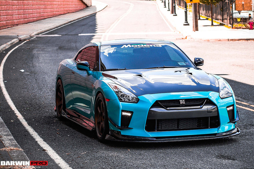 2017-2022 Nissan GTR R35 EBA BKSS Style Carbon Fiber Front Lip