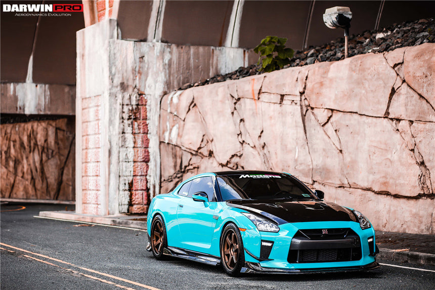 2017-2022 Nissan GTR R35 EBA BKSS Style Carbon Fiber Front Canards