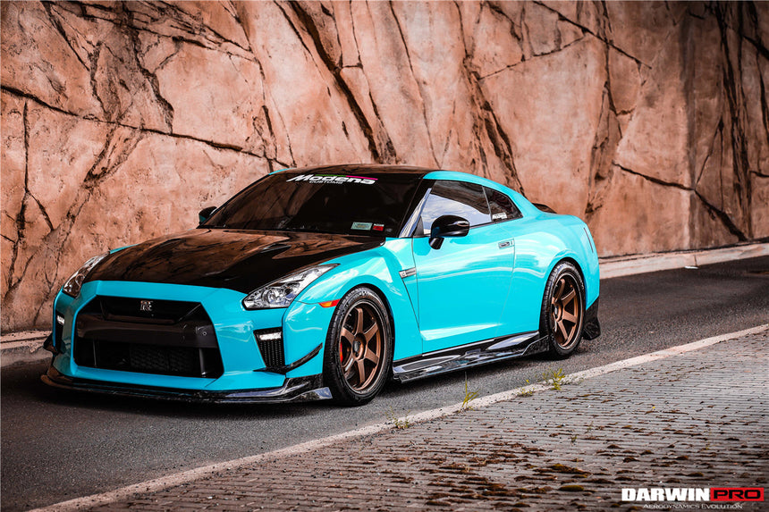 2017-2022 Nissan GTR R35 EBA BKSS Style Carbon Fiber Front Lip